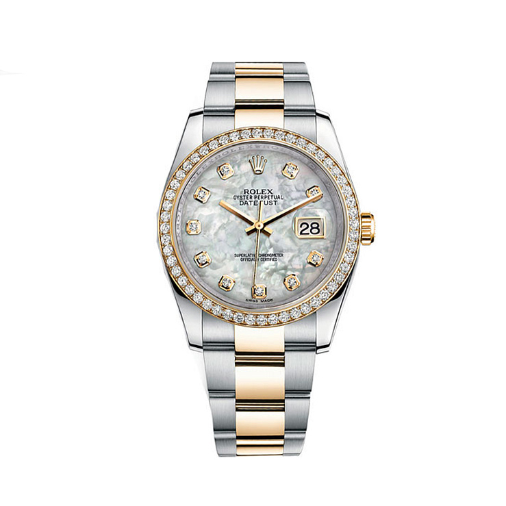 Часы Rolex  Datejust Ii 36Mm Steel And Gold Mop Dial  116243