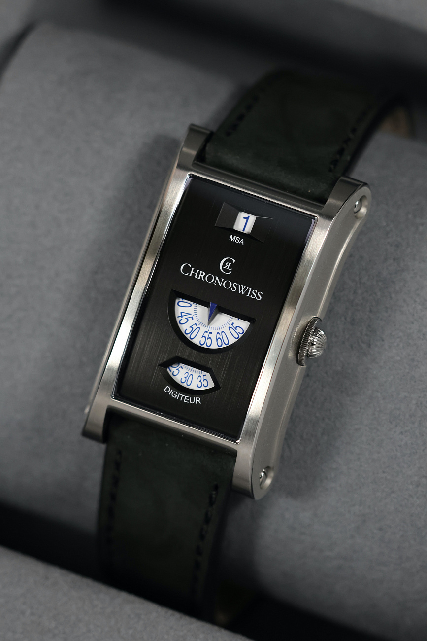 Часы Chronoswiss  NEO DIGITEUR GRANIT  CH-1373.2-ANSI