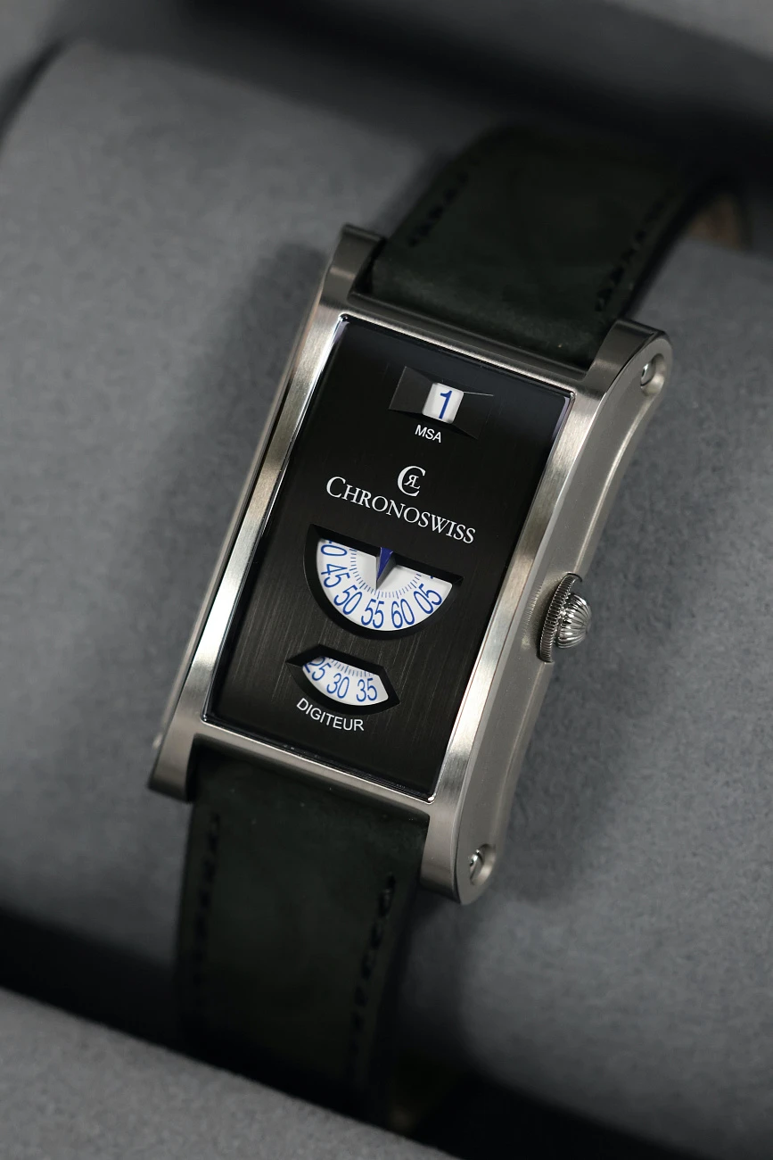 Часы Chronoswiss  NEO DIGITEUR GRANIT  CH-1373.2-ANSI