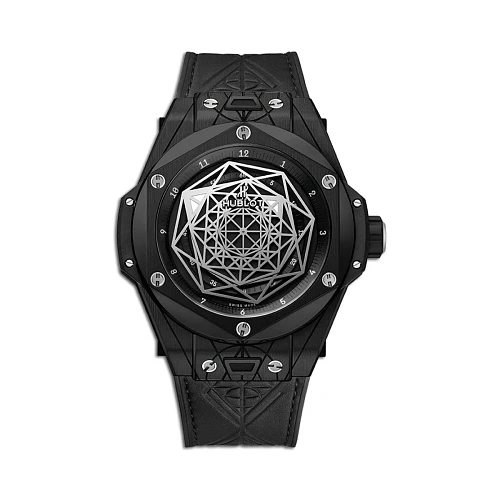 Часы Hublot  Big Bang Unico Sang Bleu Black Magic  415.CX.1112.VR.MXM18 