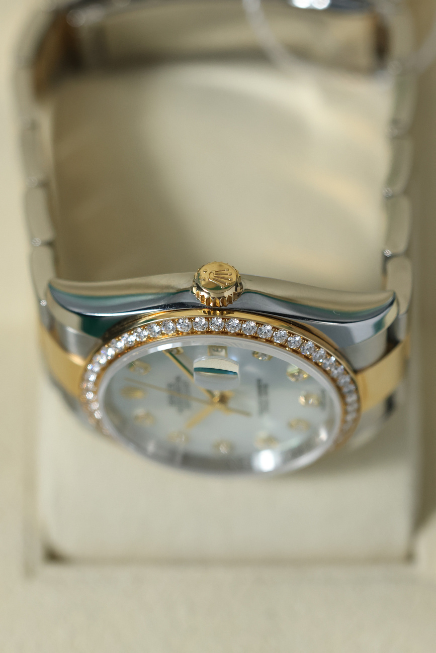 Часы Rolex  Datejust Ii 36Mm Steel And Gold Mop Dial  116243