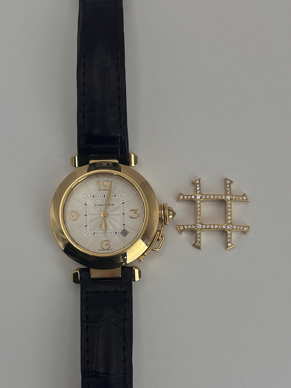 Часы Cartier  Pasha Grille Diamonds  2399