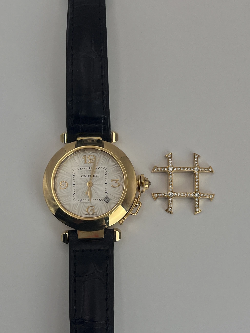 Часы Cartier  Pasha Grille Diamonds  2399
