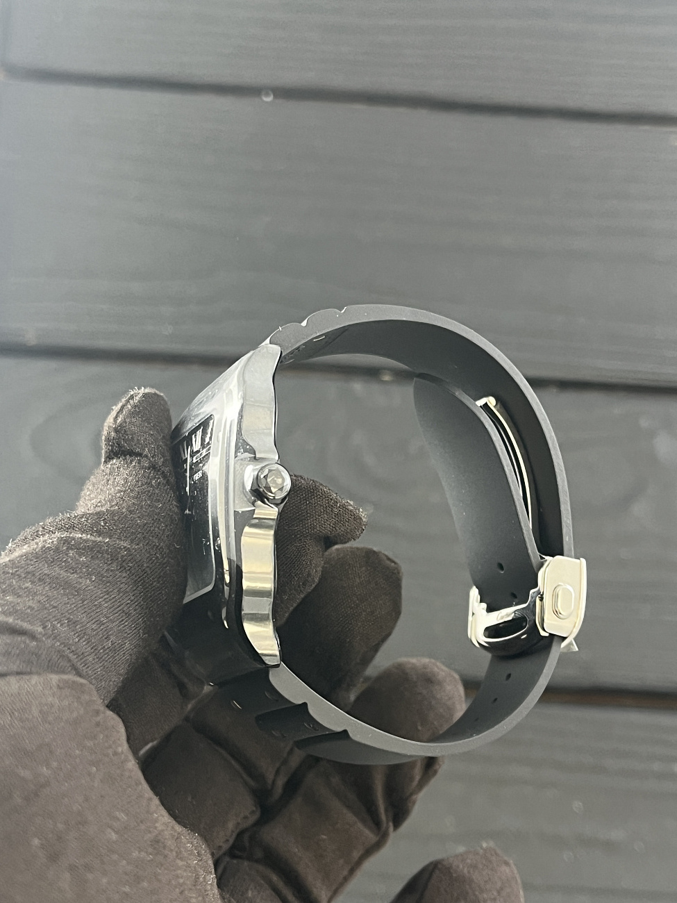 Часы Cartier  Santos De Cartier Black Pvd  WSSA0039