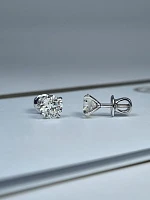 Украшение GIA  Серьги с бриллиантами 1,50/1,50 ct. K/VS1   