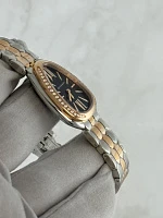 Часы Bvlgari  Serpenti Seduttori Black Dial Diamond Stainless Steel And 18Kt Rose Gold  103450