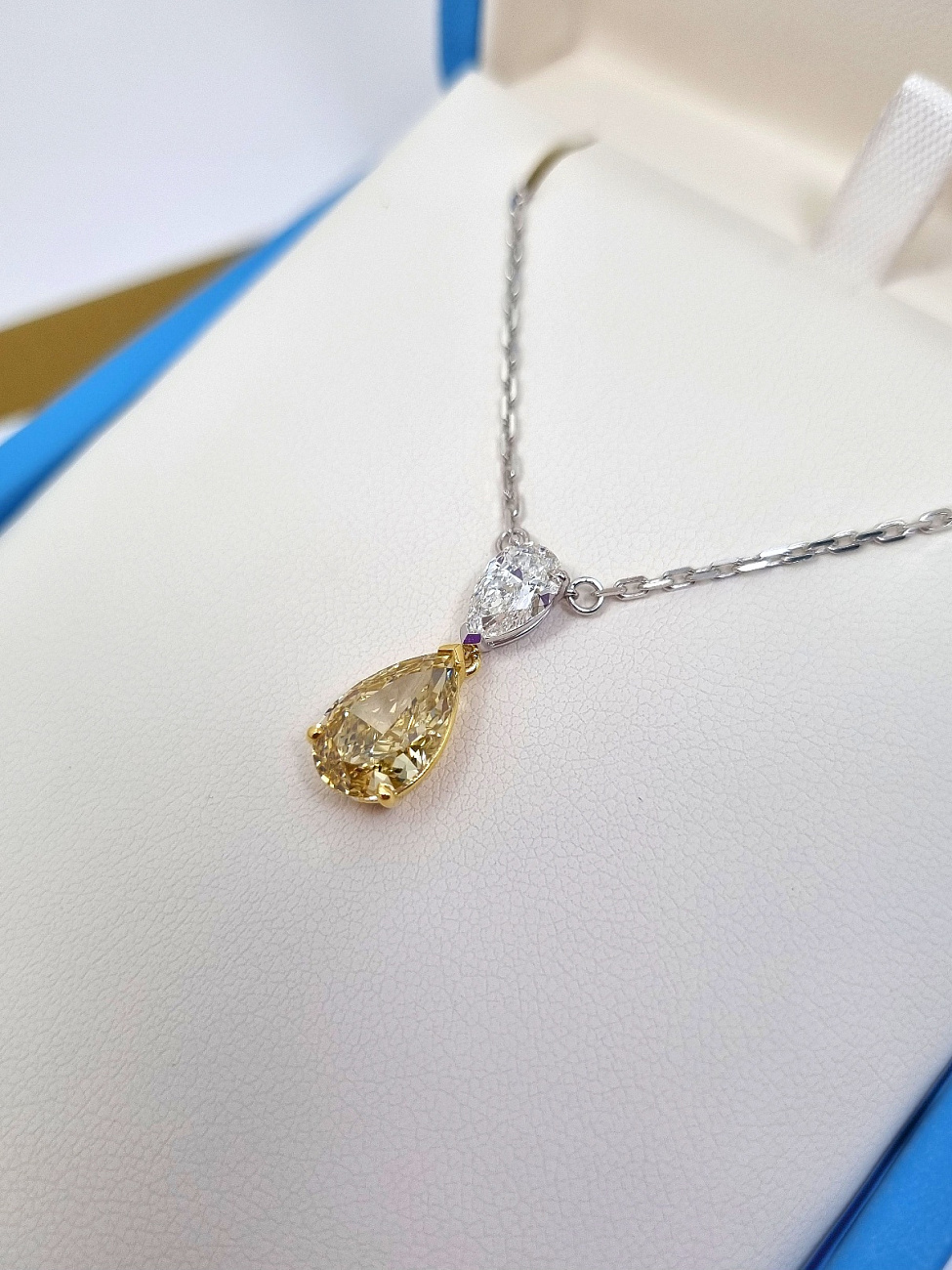 Украшение NO NAME  Колье С Бриллиантом 2,50 Ct. Fby/Vs2   