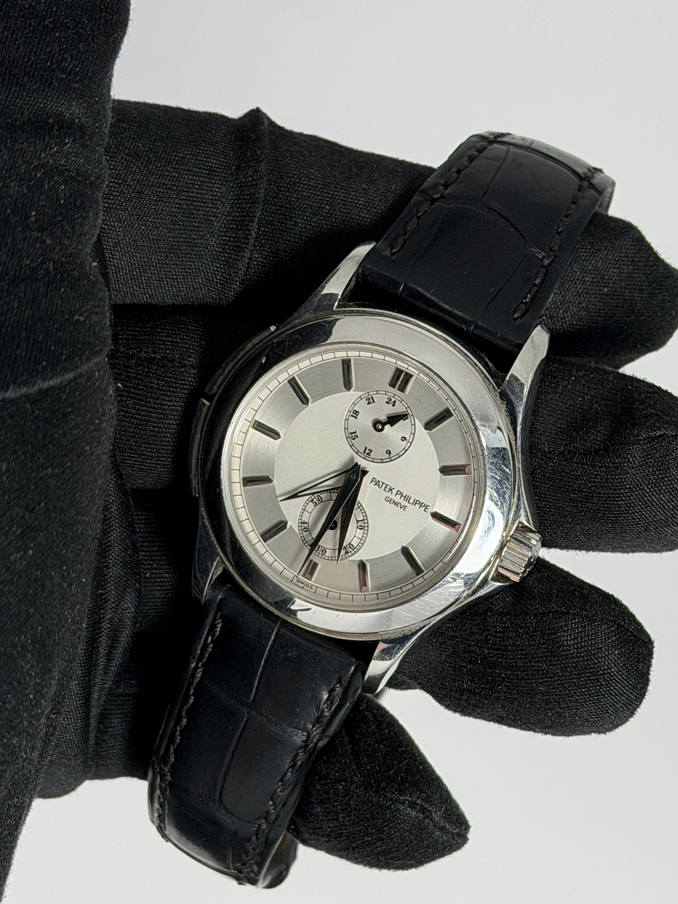 Часы Patek Philippe  Calatrava Travel Time Platinum   5134P