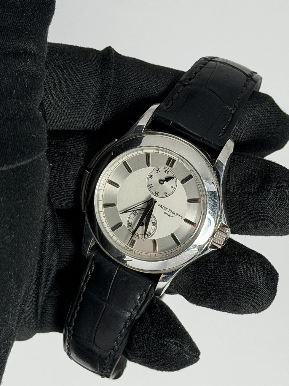 Часы Patek Philippe  Calatrava Travel Time Platinum   5134P
