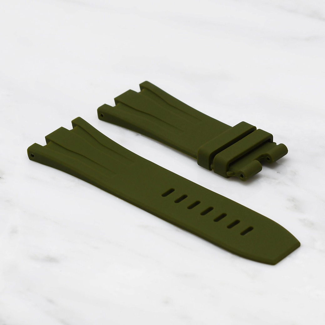 Часовой ремешок Audemars Piguet  Ремешок Для Часов Olive Ap Royal Oak Offshore 44M Strap  