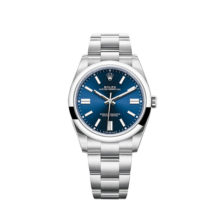 Часы Rolex  Oyster Perpetual 41Mm Blue Dial  124300-0003
