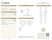 Украшение GIA  Подвеска с бриллиантом 1,20 ct. Y To Z/VS1   