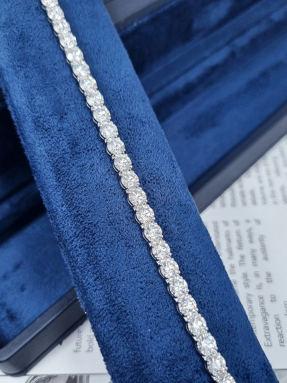 Украшение GIA  Браслет 14,06 ct. H/VS1 (3 Excellent)   