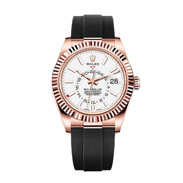 Часы Rolex  Sky Dweller 42Mm White Index 2021  326235