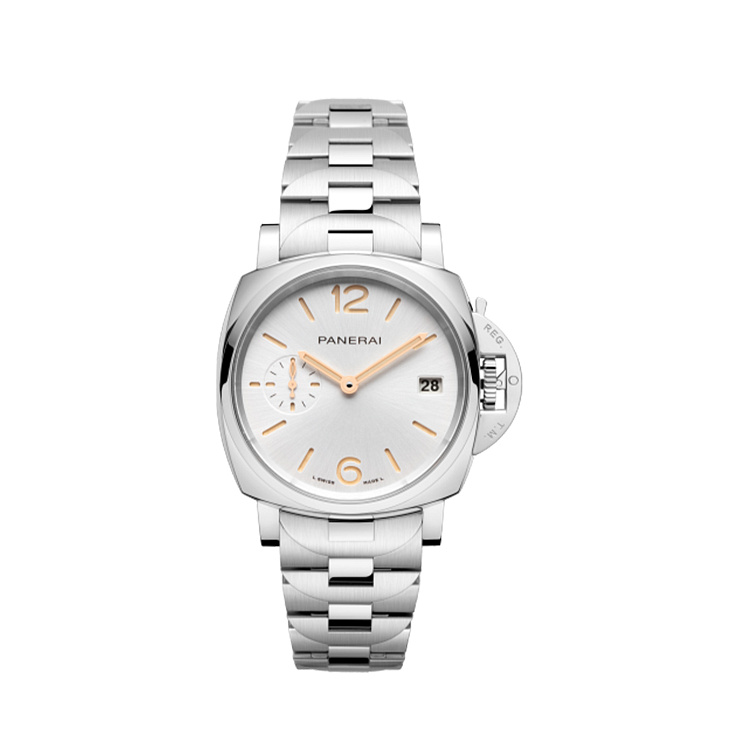 Часы Panerai  Luminor Due 38 Mm White Sun-Brushed Dial  PAM01508