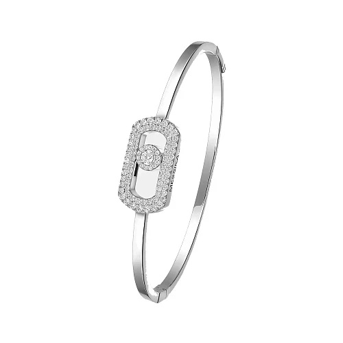Украшение Messika  So Move Pavé Bangle  13428-WG 