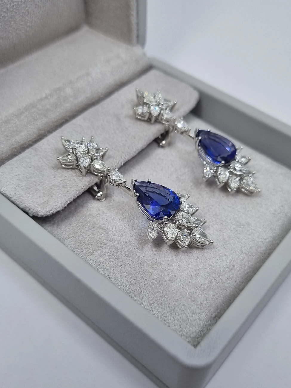 Украшение Arte Dior  Серьги С Танзанитами   