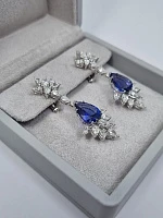 Украшение Arte Dior  Серьги С Танзанитами   