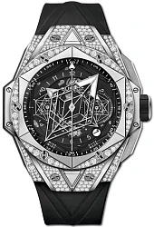 Hublot Big Bang Unico Sang Bleu II Titanium Pave 45 mm
