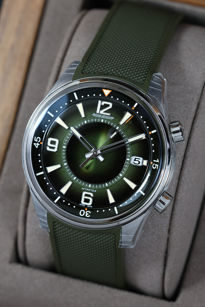 Часы Jaeger-LeCoultre  Polaris Date Olive  Q906863J