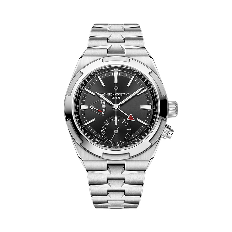 Часы Vacheron Constantin  Overseas Dual Time Black Dial  7900V/110A-B546