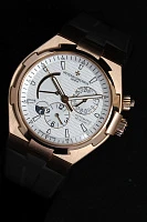 Часы Vacheron Constantin  Overseas Dual Time Rose Gold White Dial  47450/B01A-9227