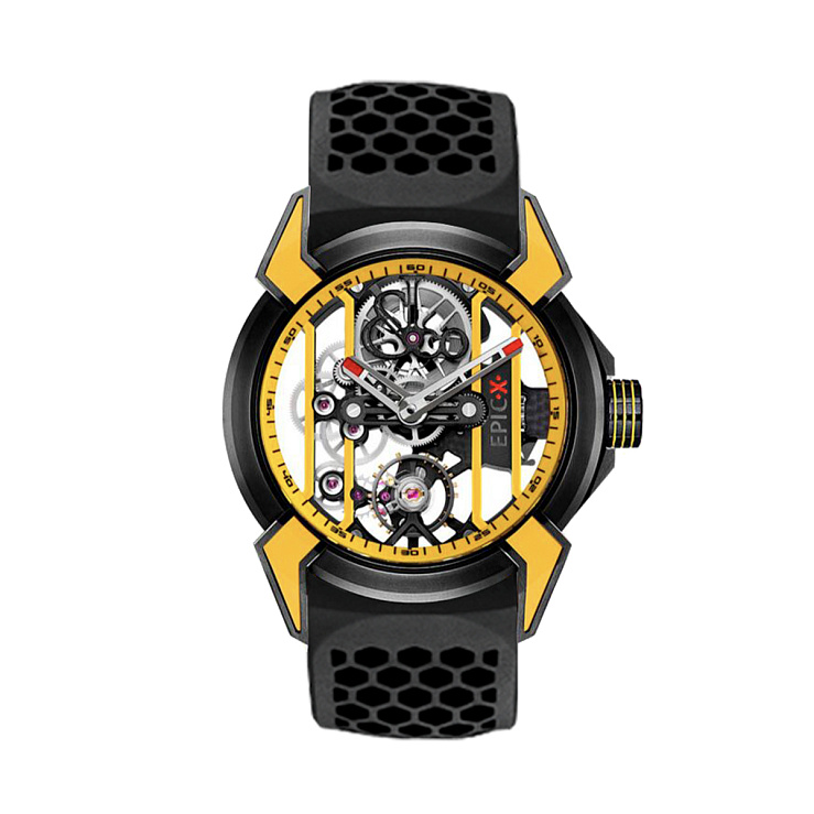 Часы Jacob & Co  Epic X Racing Yellow  EX100.21.YR.YB.ALA4A