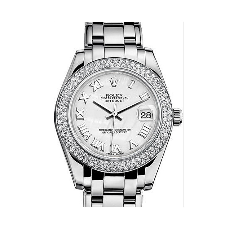 Часы Rolex  Pearlmaster Datejust 34Mm Diamonds  81339
