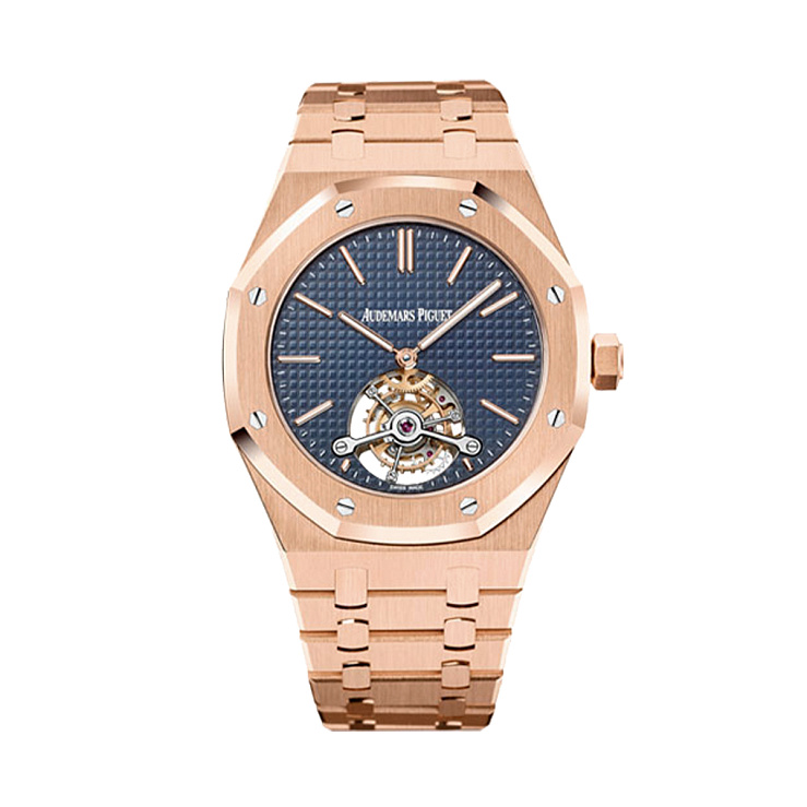 Часы Audemars Piguet  Royal Oak Tourbillon Blue Dial  26510OR.OO.1220OR.01
