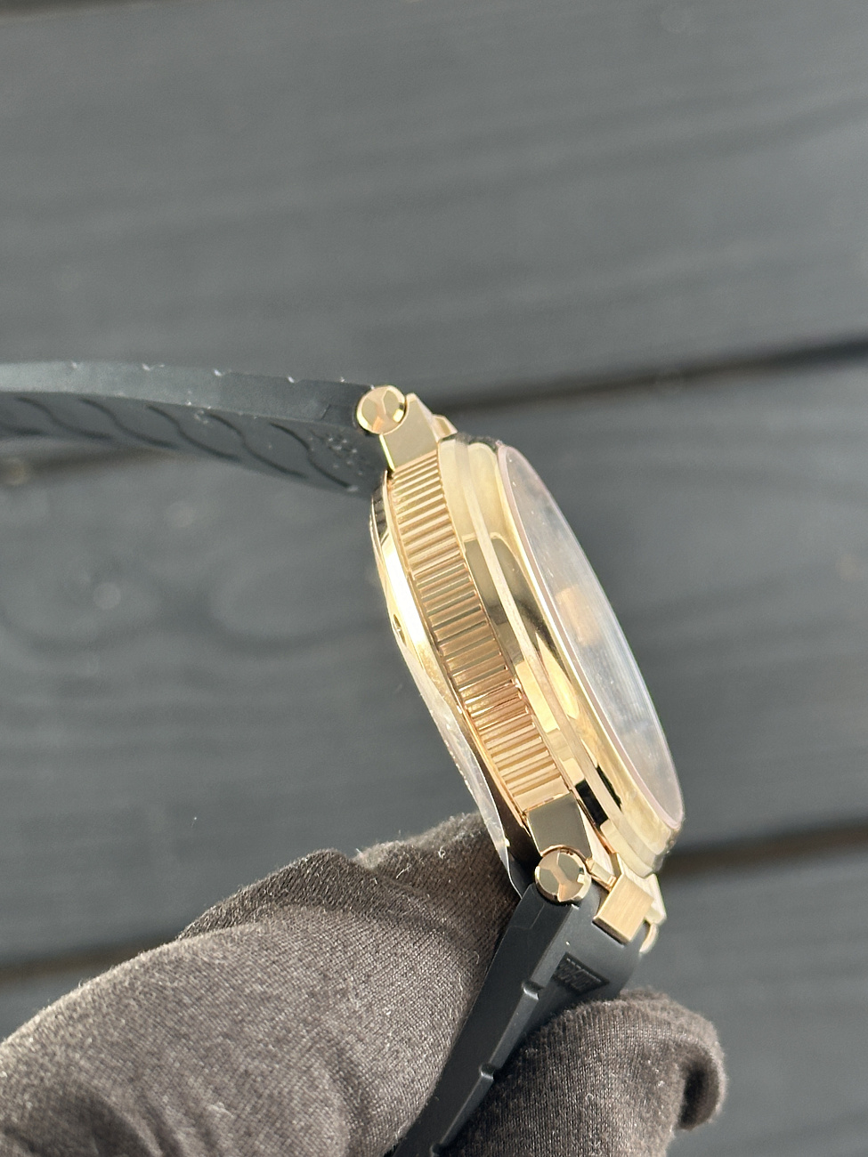 Часы Breguet  Marine Chronograph Rose Gold Dark Dial  5527BR/G3/9WV