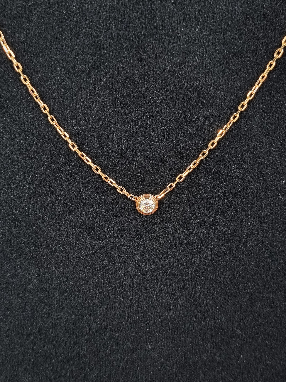 Украшение Cartier  D'amour Necklace, Small Model, Rg  B7215700 