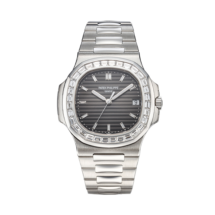 Часы Patek Philippe  Nautilus Jewellery Diamond Bezel Platinum Limited Edition  5711/110p-001