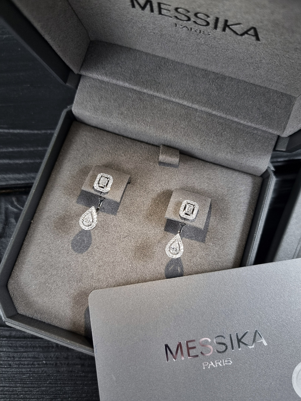 Украшение MESSIKA  Серьги My Twin Toi & Moi 0,15Ct X2  06504-WG 