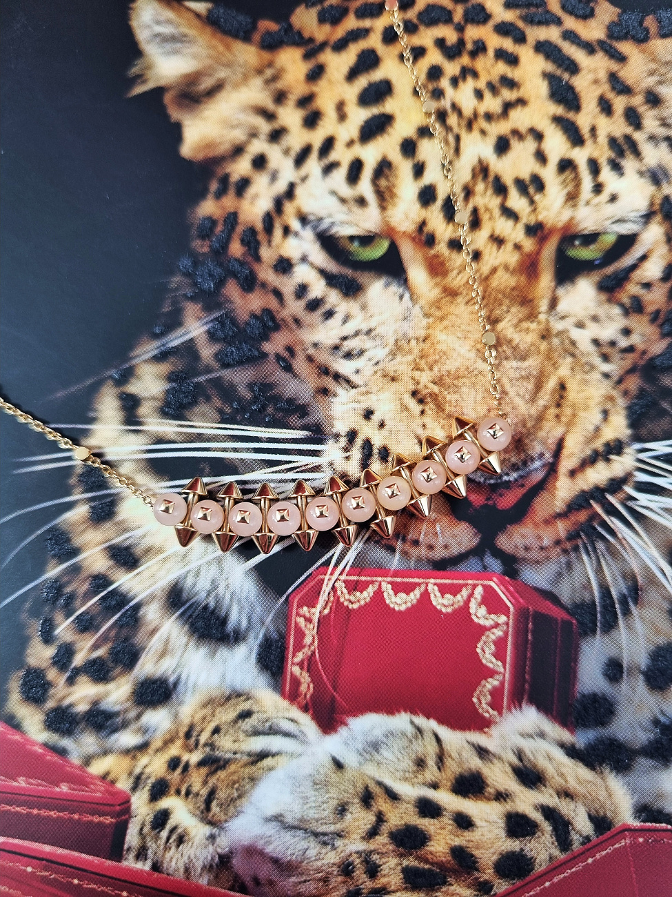 Украшение Cartier  Clash de Cartier Pendant, Pink Chalcedony  B7225044 