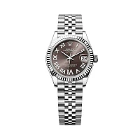 Часы Rolex  Datejust 31mm Grey Dial Diamond Index  278274-0028