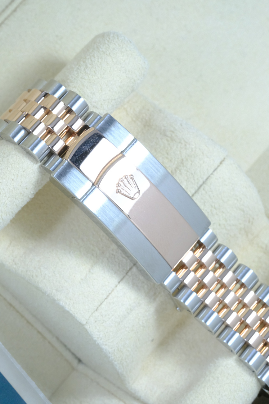 Часы Rolex  Datejust 41Mm Steel And Everose Gold Fluted Motif  126331