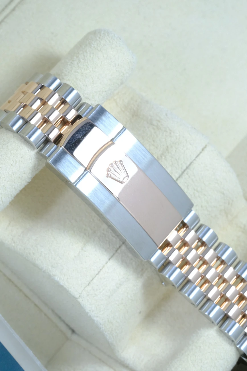 Часы Rolex  Datejust 41Mm Steel And Everose Gold Fluted Motif  126331