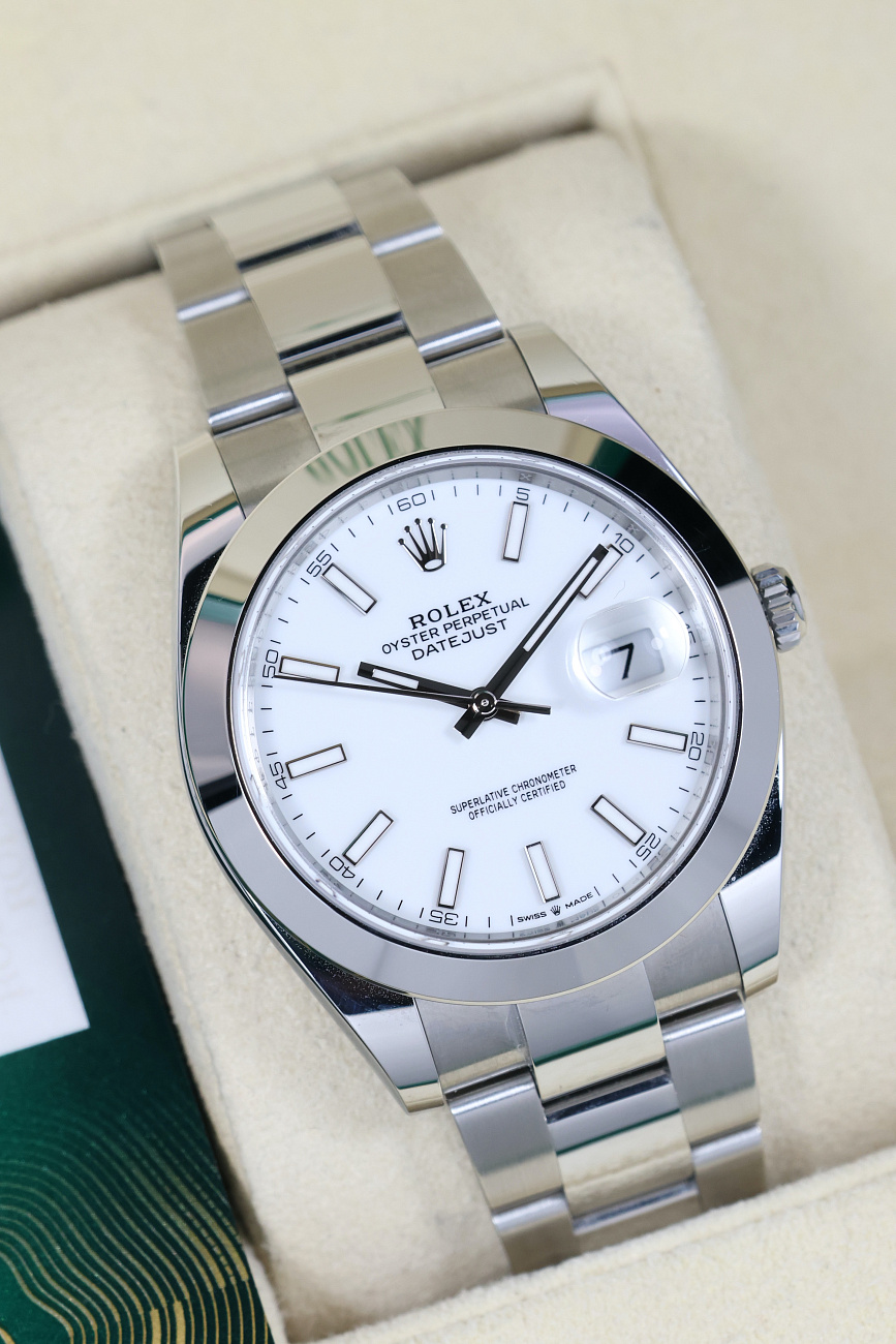 Часы Rolex  Oyster Perpetual Datejust Ii 41Mm White Dial  126300