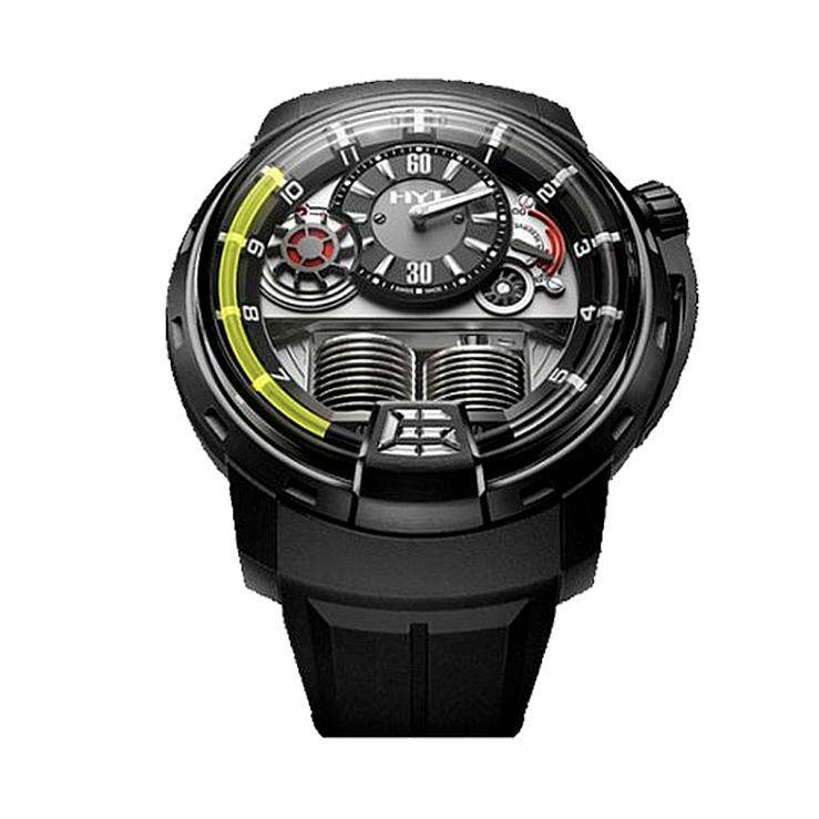 Часы HYT  H1 Titanium Dlc Black  148-DL-21-GF-RU