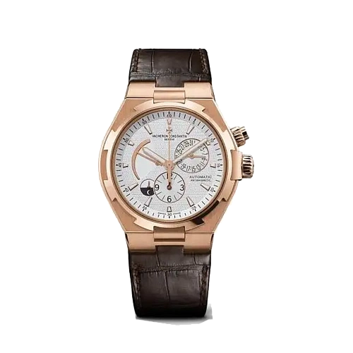 Часы Vacheron Constantin  Overseas Dual Time Rose Gold White Dial  47450/B01A-9227