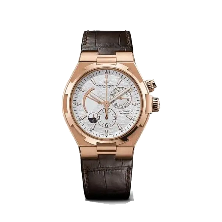 Часы Vacheron Constantin  Overseas Dual Time Rose Gold White Dial  47450/B01A-9227