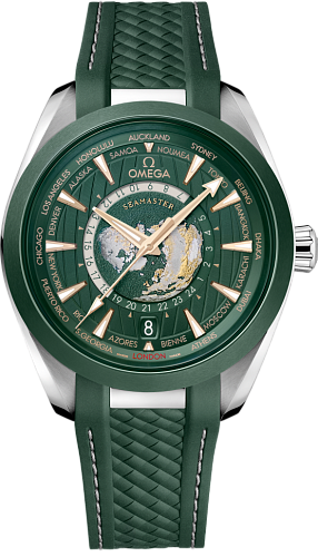 Заказать Omega  Seamaster Aqua Terra 150 M Co-Axial Master Chronometer Gmt Worldtimer 43 Mm  220.32.43.22.10.001