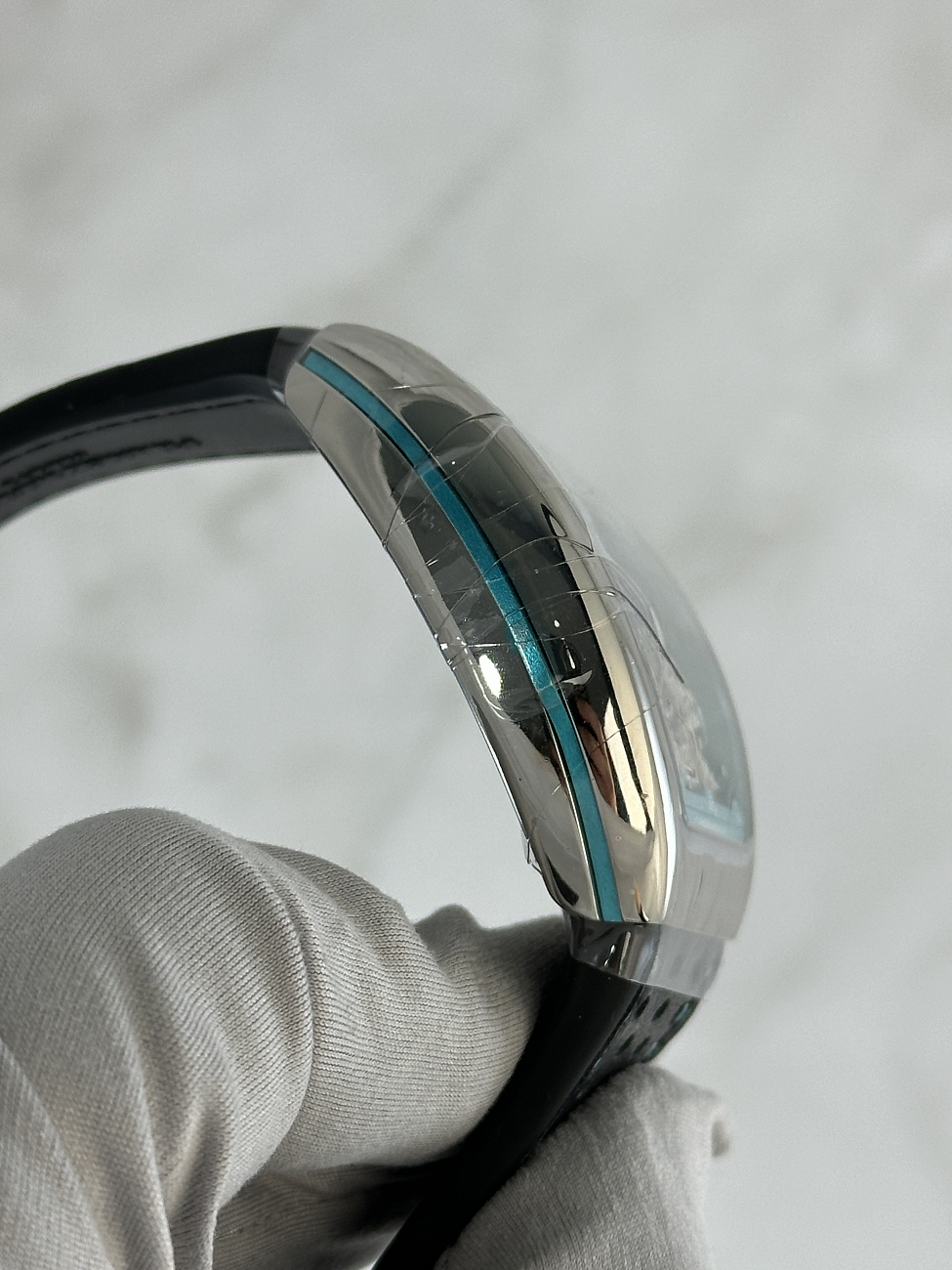 Часы Franck Muller  Vanguard Racing Black And Tiffany  V45SCDTRCGACTU