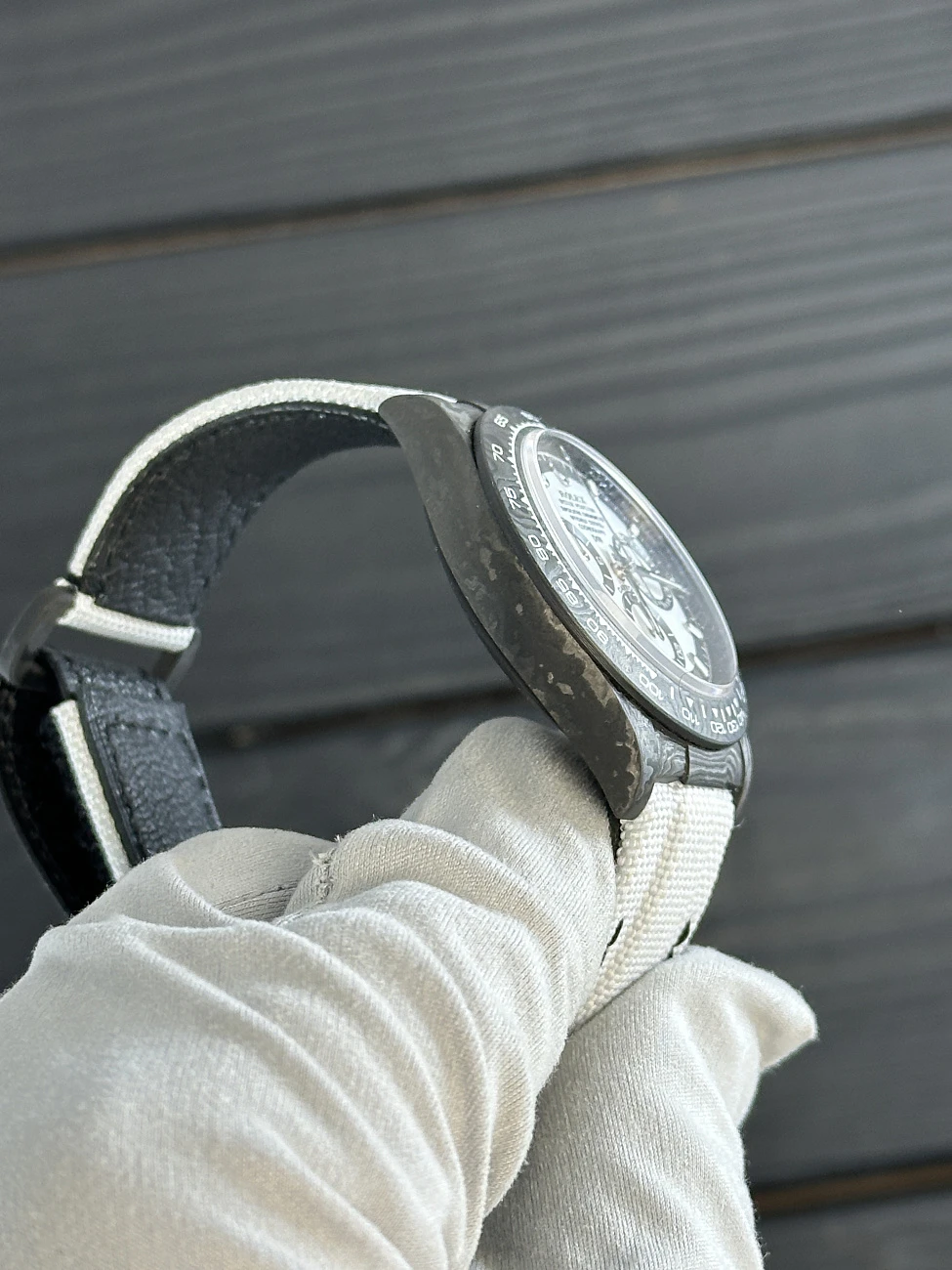 Часы DiW  Daytona Carbon Cream  Daytna Carbon Cream 