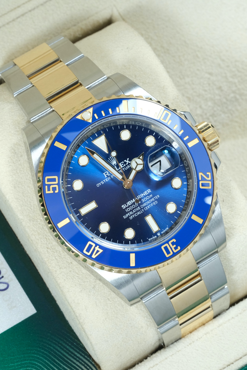 Часы Rolex  Submariner 41 Mm Oystersteel And Yellow Gold  126613LB