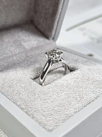 Украшение GIA  Кольцо С Бриллиантом 1,60 Ct. K/Si1 (3 Excellent)   