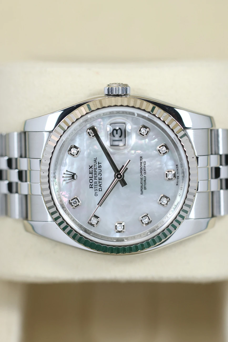 Часы Rolex  Datejust 36 mm Mother Of Pearl Dial  116234