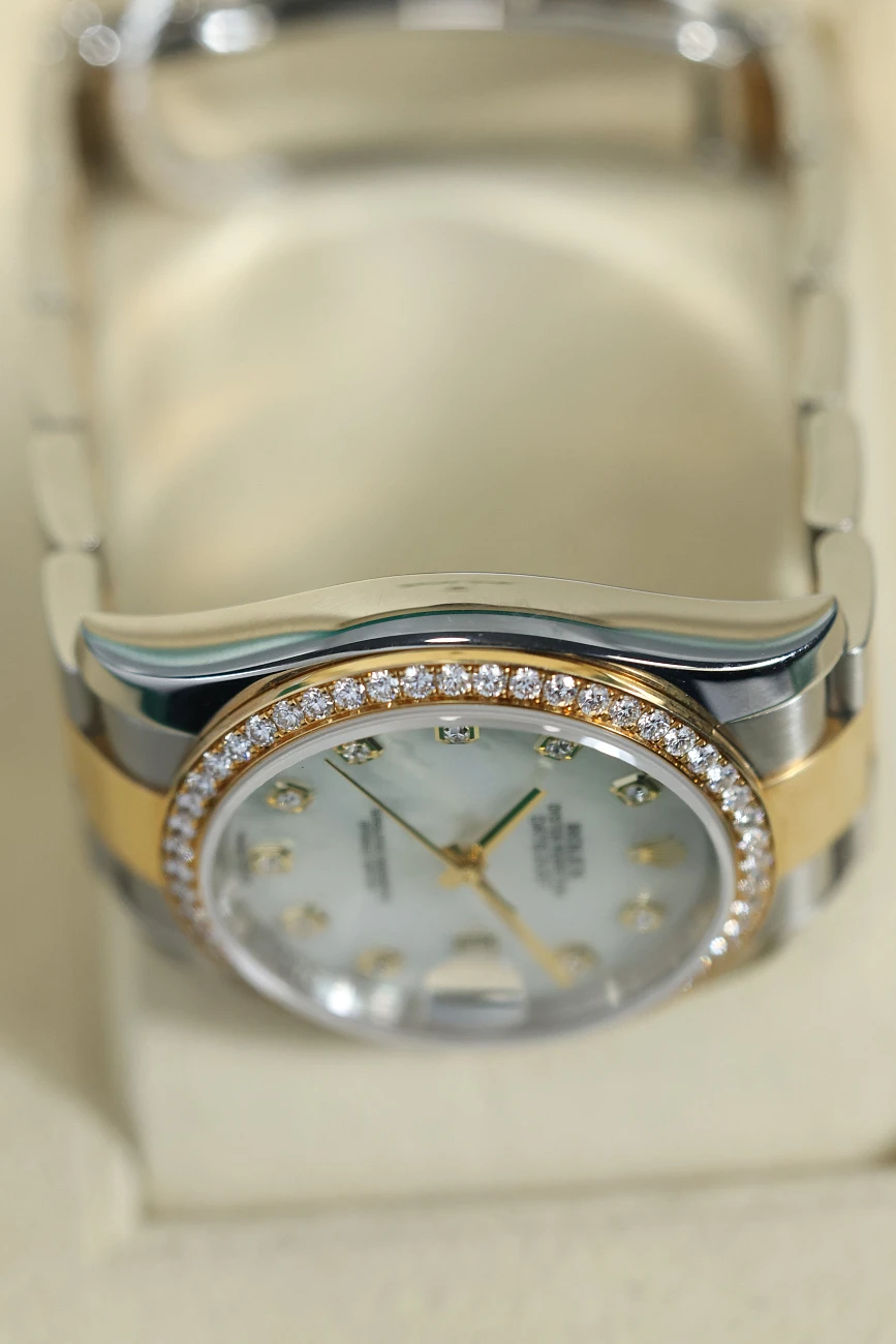 Часы Rolex  Datejust Ii 36Mm Steel And Gold Mop Dial  116243
