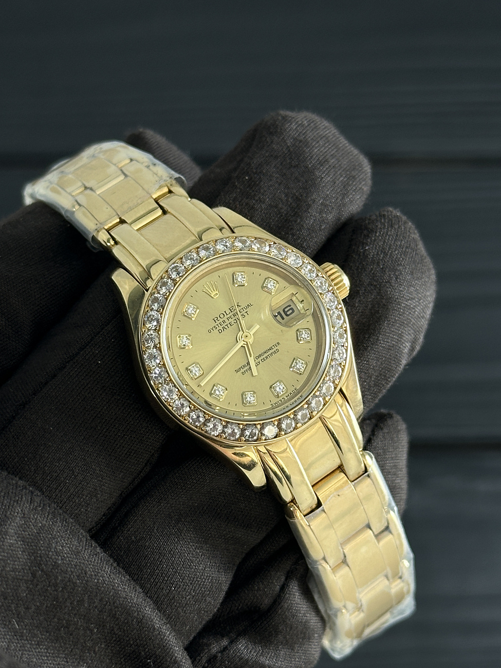 Часы Rolex  Lady Pearlmaster Datejust  69298