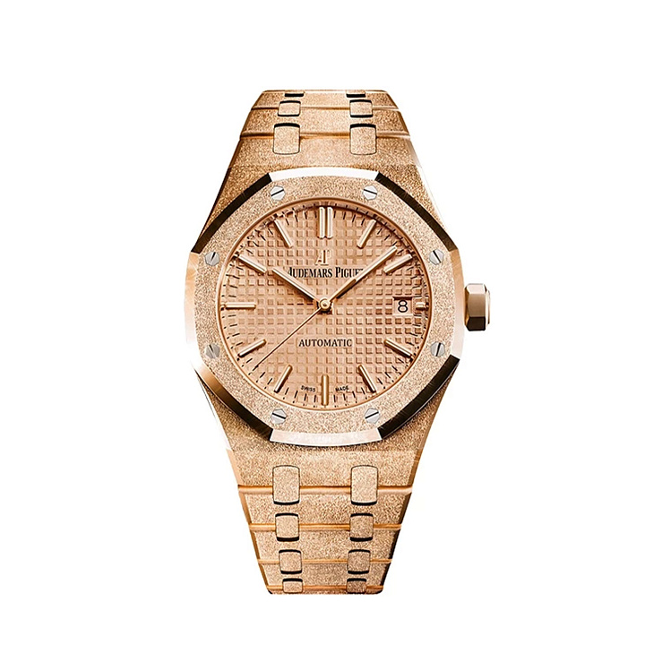 Часы Audemars Piguet  Royal Oak Frosted Rose Gold 37Mm  15454OR.GG.1259OR.03